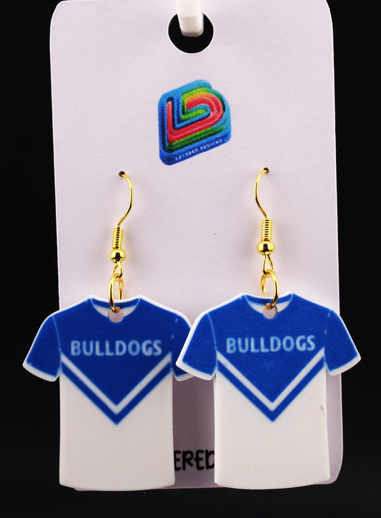Canterbury Bulldogs Earrings
