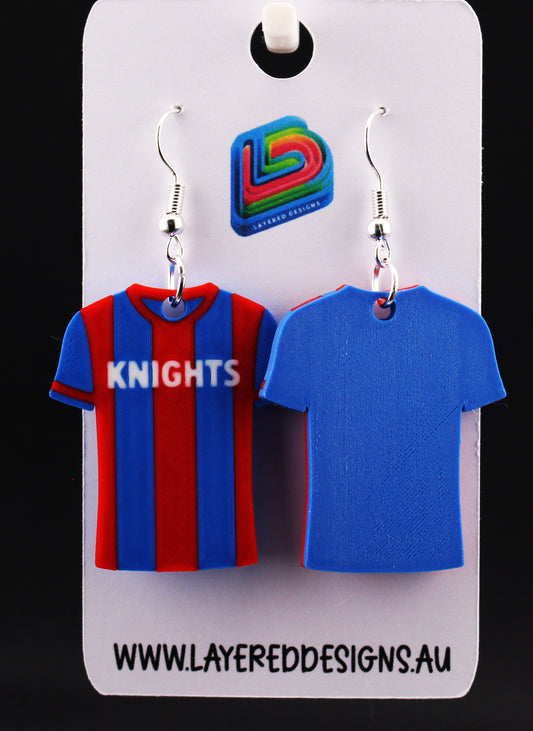 Newcastle Knights Earrings