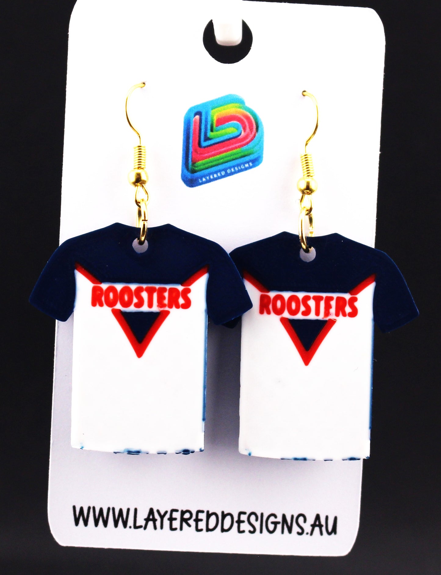 Sydney Roosters Earrings