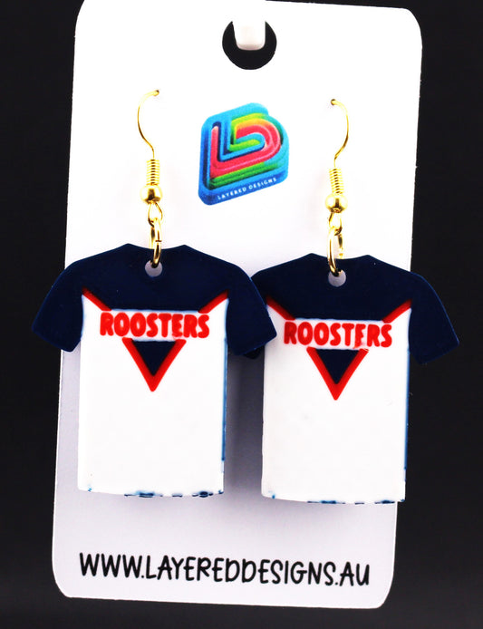 Sydney Roosters Earrings