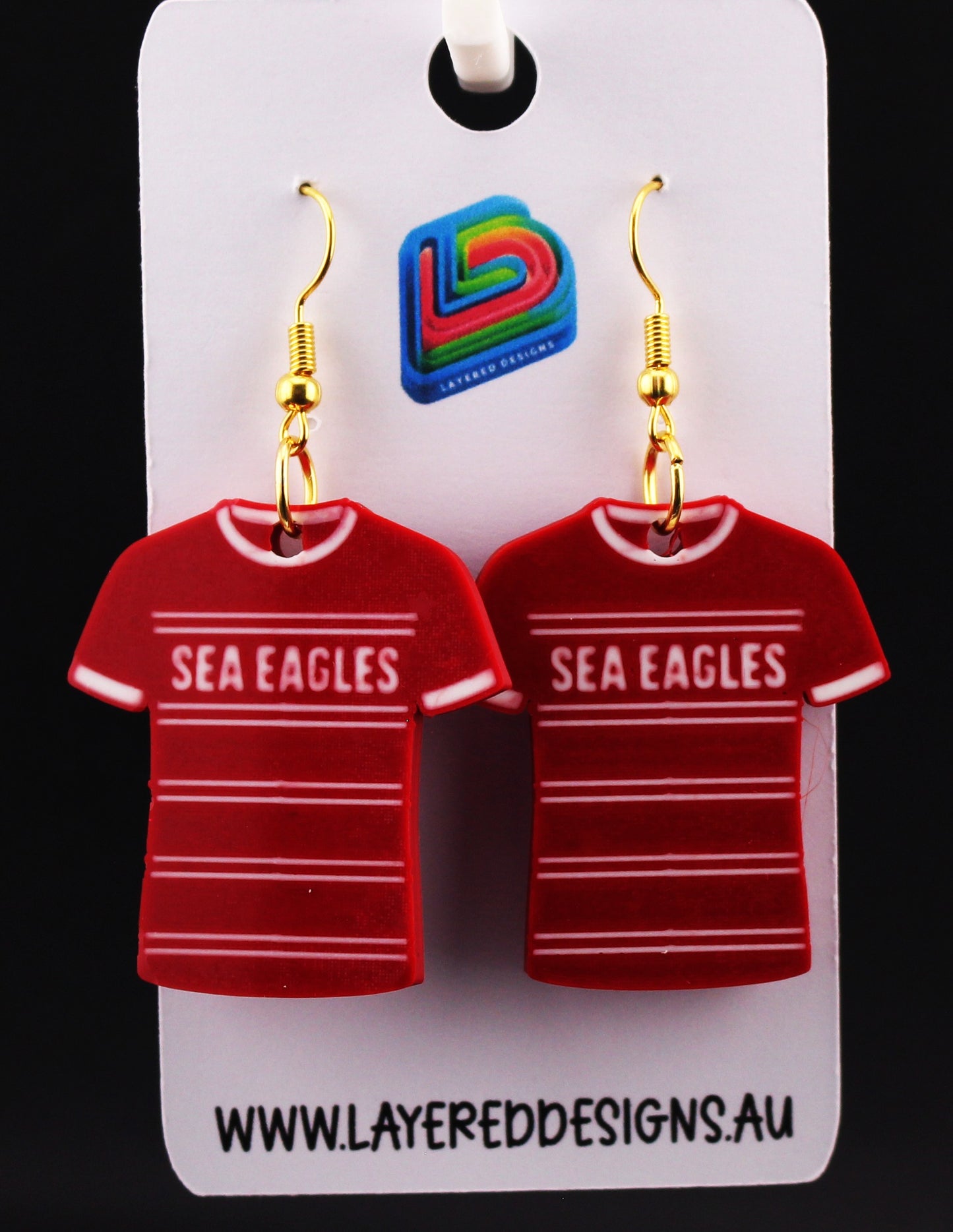 Manly Sea Eagles Earrings
