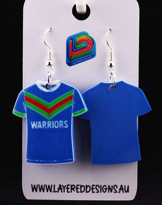 New Zealand Warriors Earrings