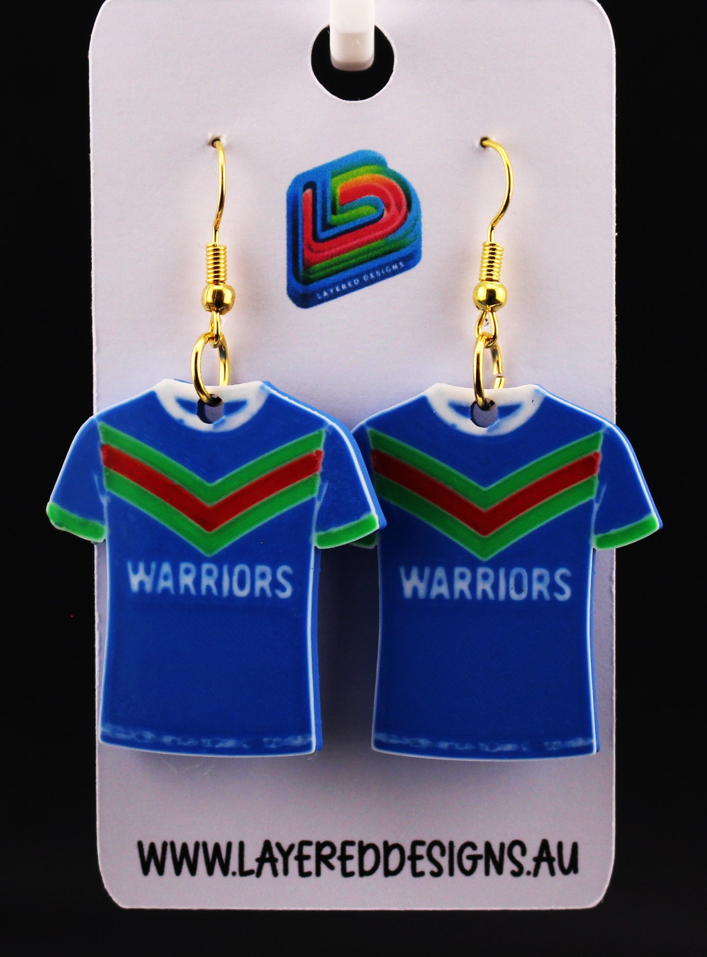 New Zealand Warriors Earrings