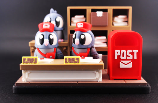Carrier Pigeon Post Office Play Set