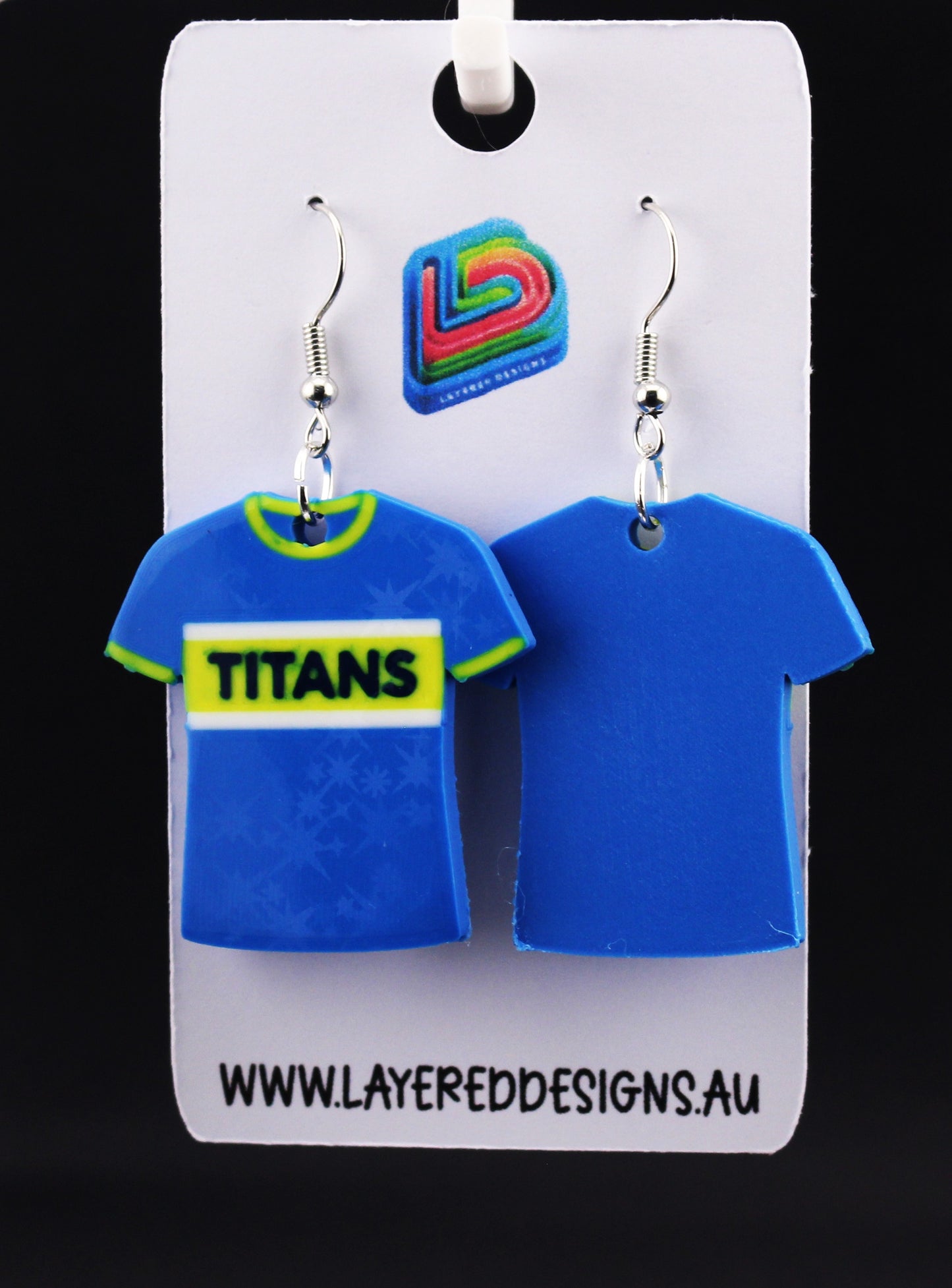 Gold Coast Titans Earrings