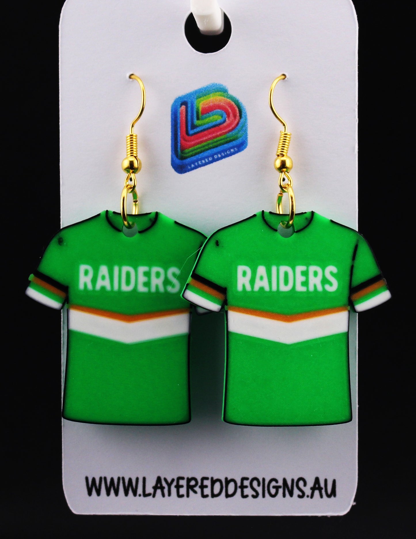Canberra Raiders Earrings