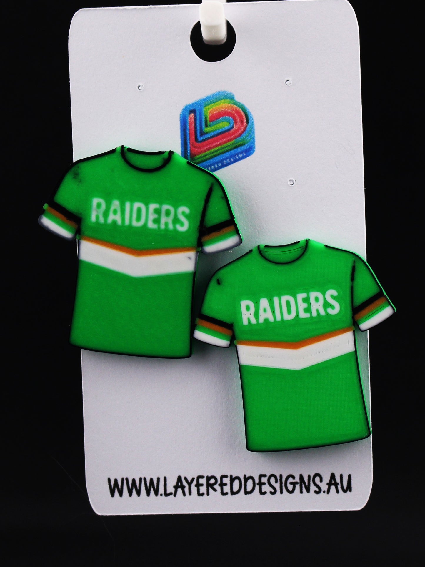 Canberra Raiders Earrings