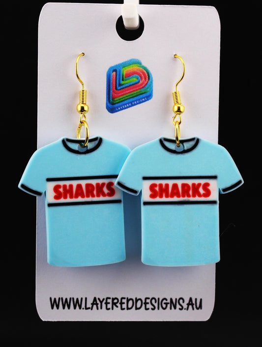 Cronulla Sharks Earrings