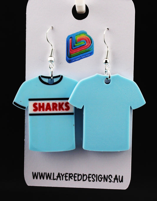 Cronulla Sharks Earrings