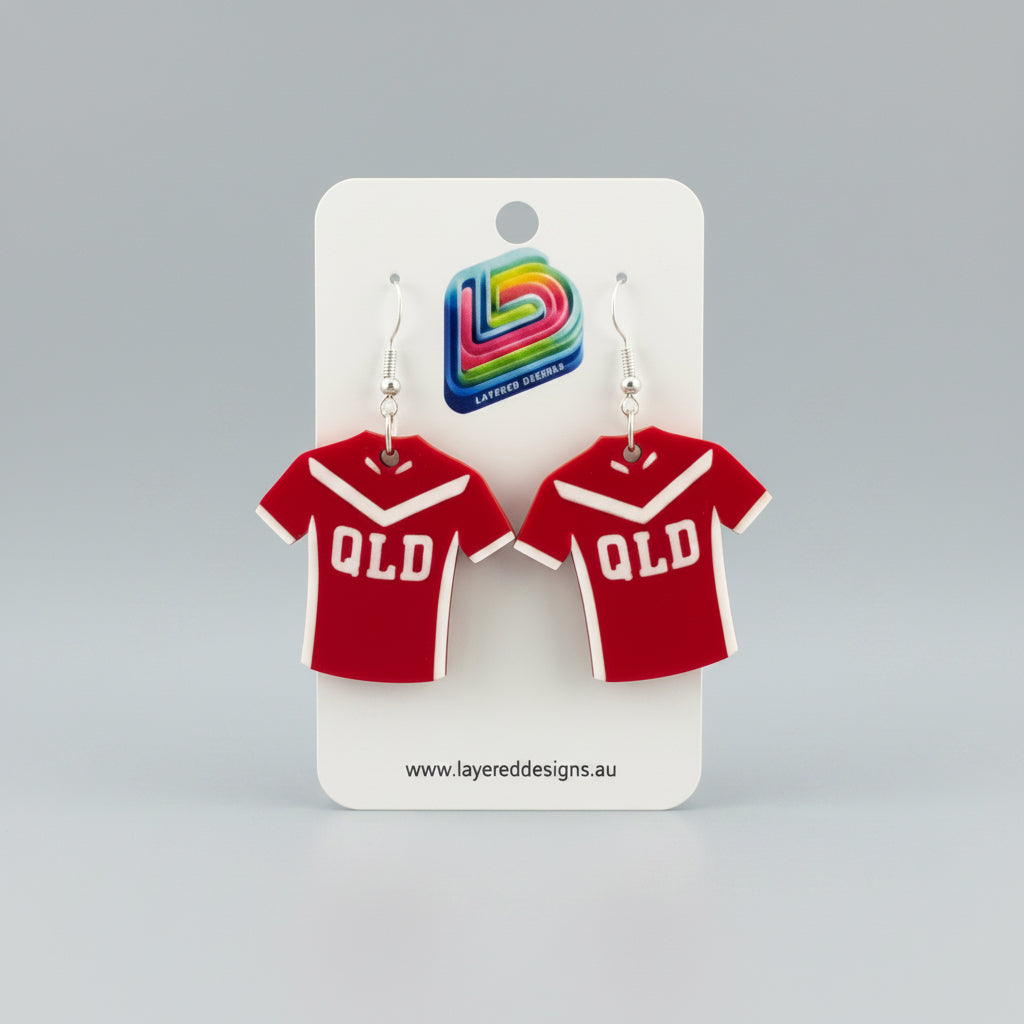 State of Origin Earrings