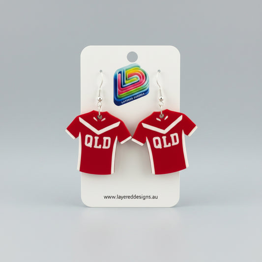 State of Origin Earrings