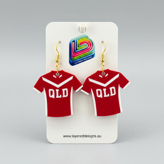 State of Origin Earrings