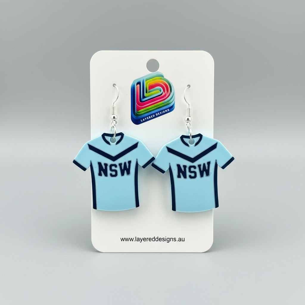 State of Origin Earrings