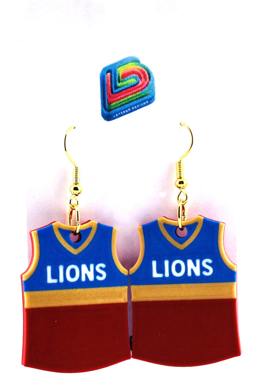 Brisbane Lions Earrings