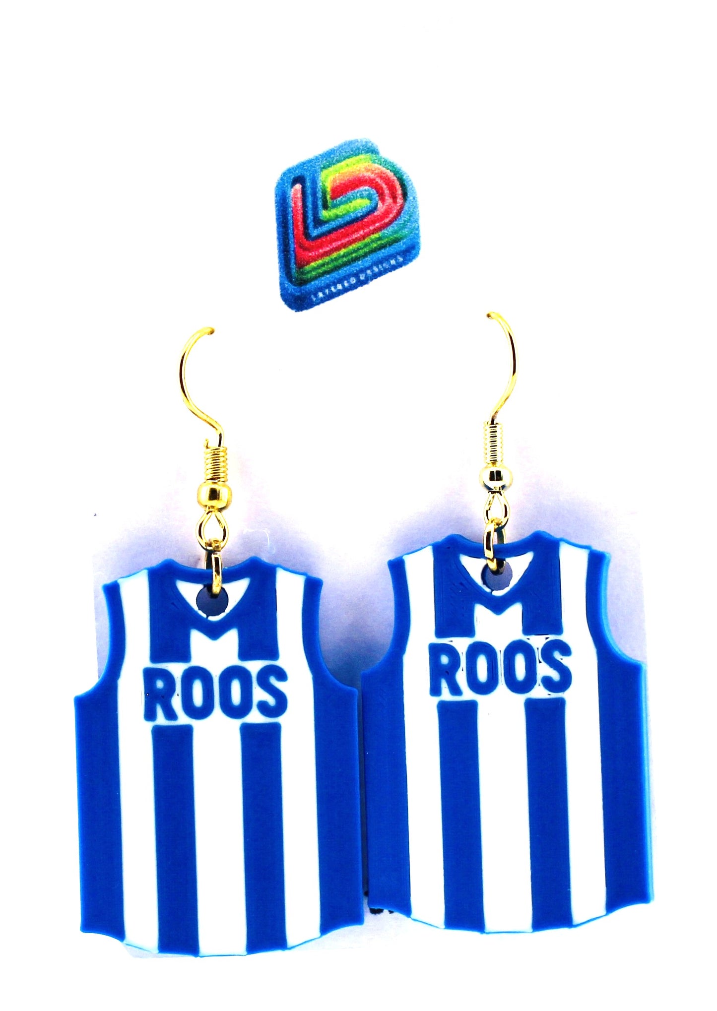 North Melbourne Kangaroos Earrings