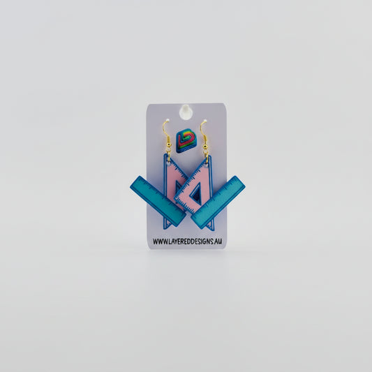 Ruler Earrings