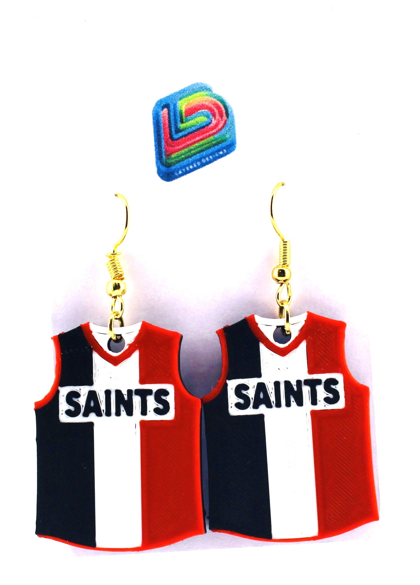 St Kilda Saints Earrings