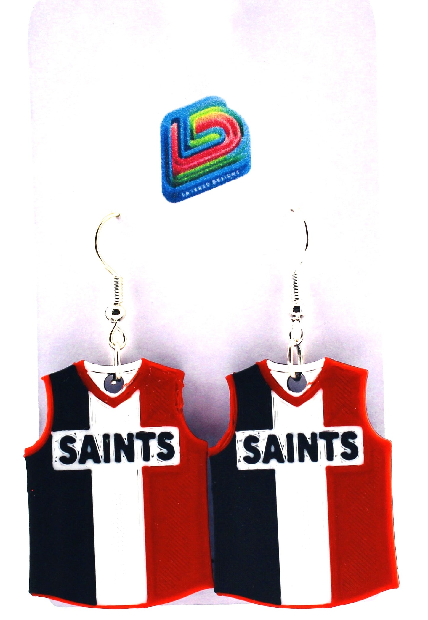 St Kilda Saints Earrings