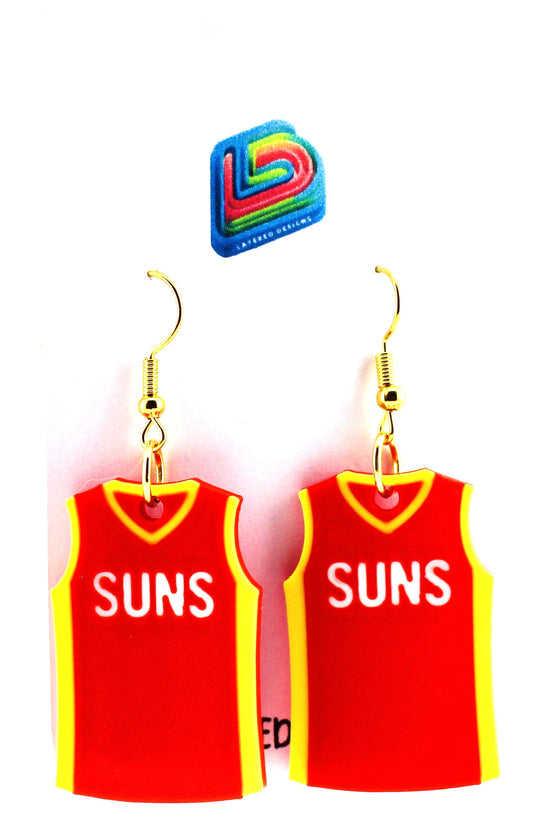 Gold Coast Suns Earrings