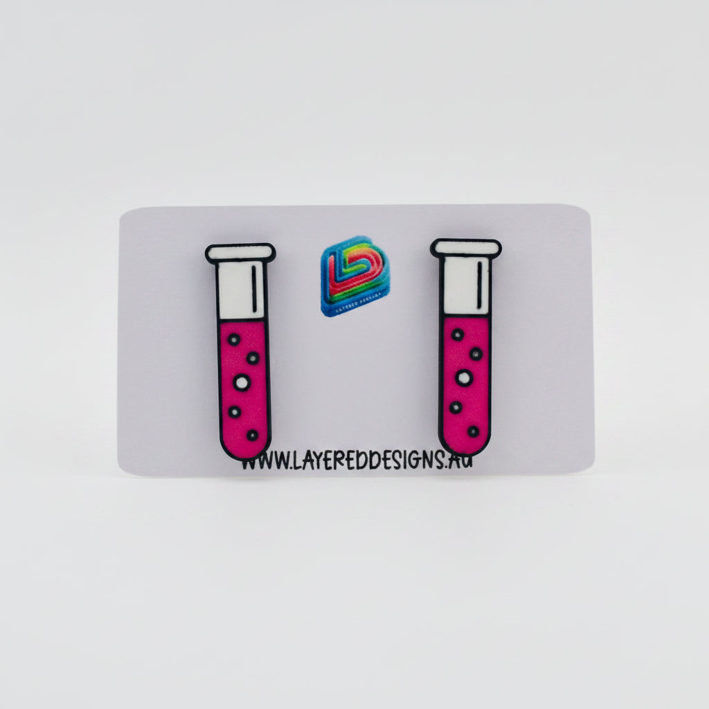 Test Tube Earrings