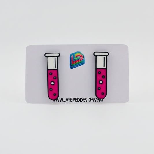 Test Tube Earrings