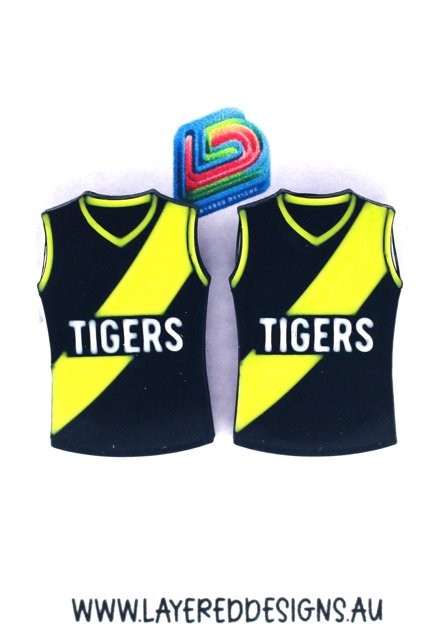 Richmond Tigers Earrings