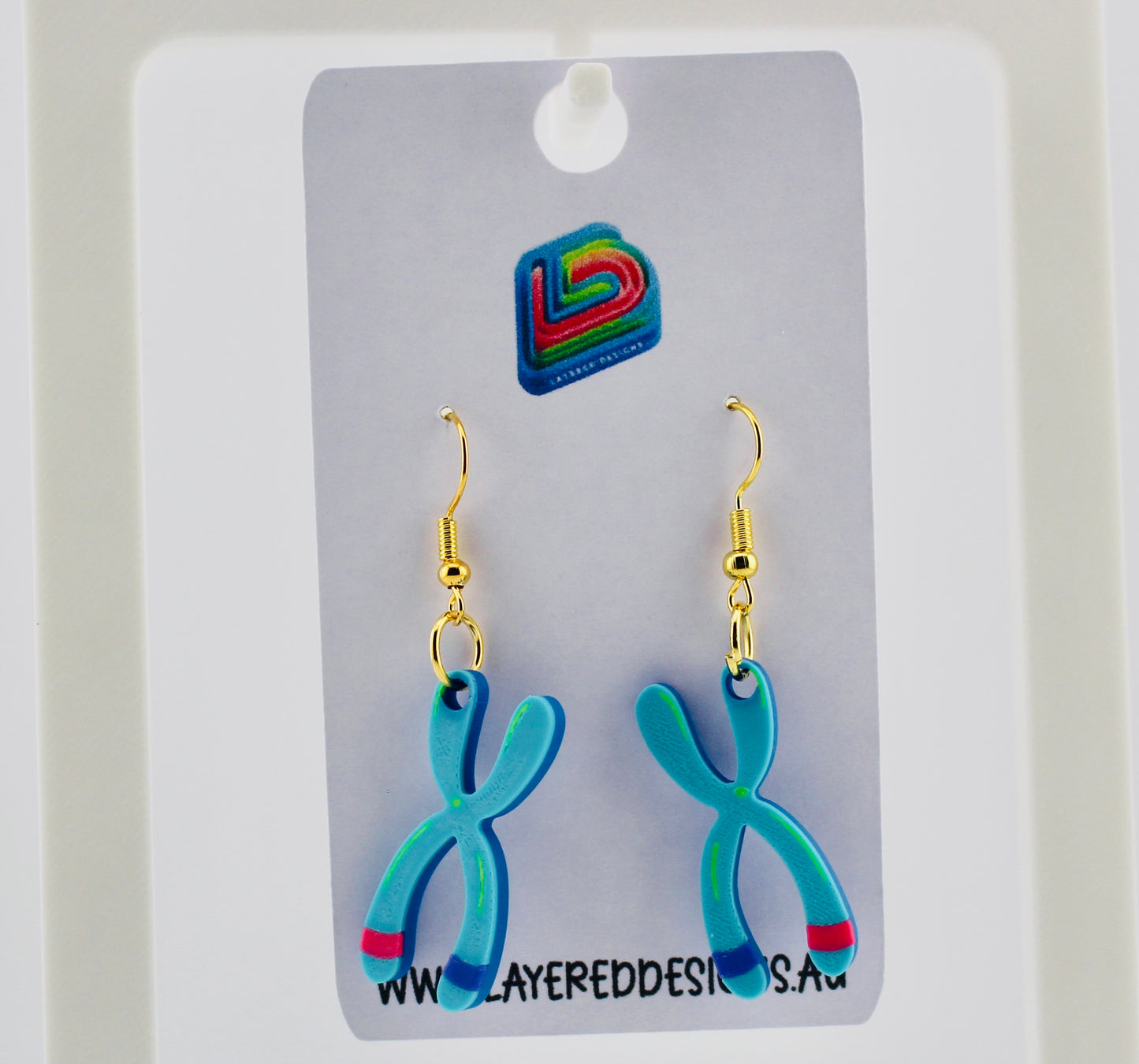 Chromosome Earrings