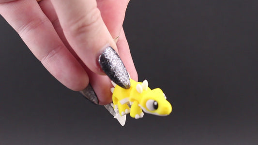 Stegosaurus Earring