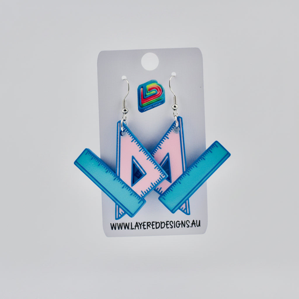 Ruler Earrings