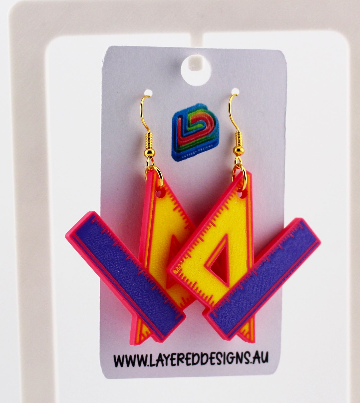 Ruler Earrings